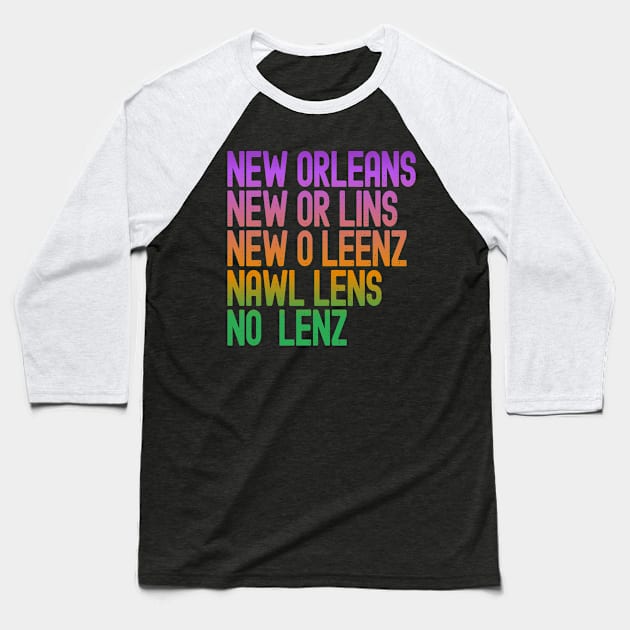 Fun Ways To Say New Orleans Baseball T-Shirt by Etopix